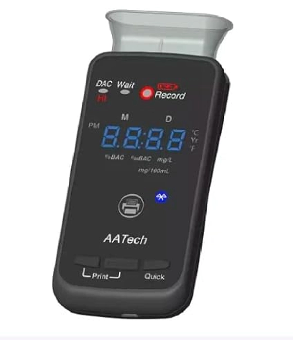 Alcohol Tester AA2010P Breathalyzer & Quick Screening Test With Printer