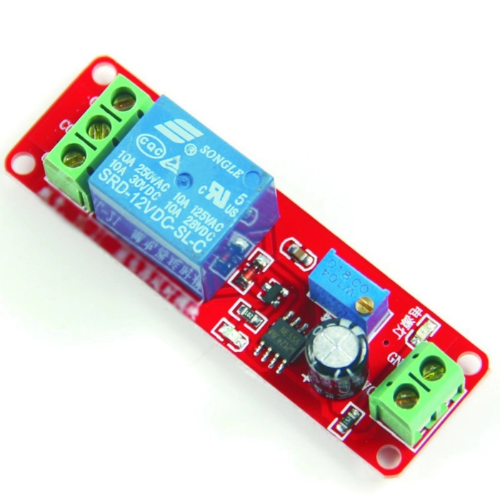 NE555 Delay Monostable Switch Module Time Delay Switch Delay On Vehicle Electrical Delay 12V