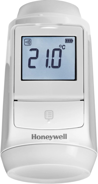 Honeywell Home THR99C3112 evohome Thermostat intelligent WiFi avec relais de commande chaudière sans fil et 2 têtes de radiateur sans fil, blanc (4 pièces)