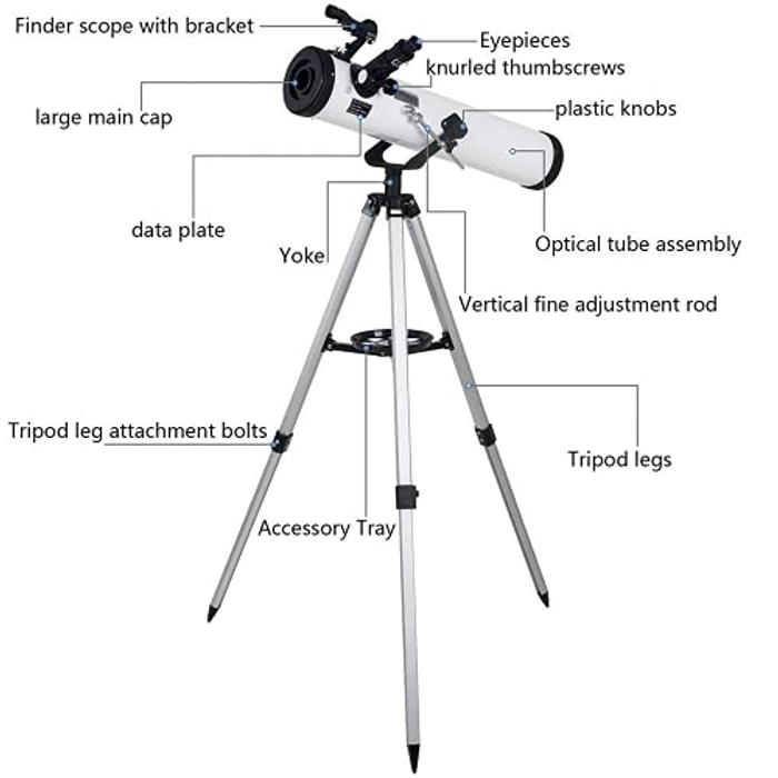 F70076 Telescope - Explore Stars with High Precision