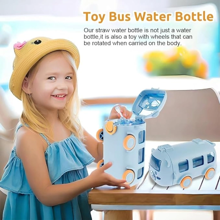 Aum Enterprise 500ml Kids Water Bottle With Strap