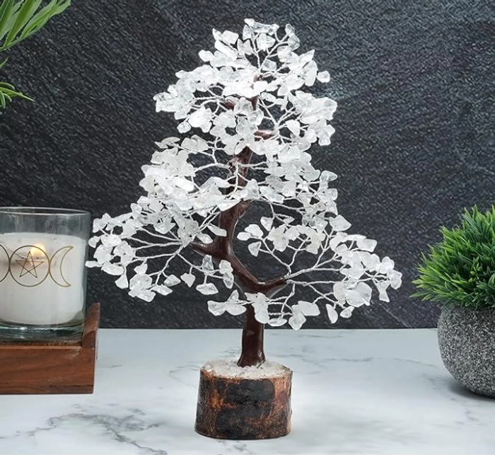 CLEAR QUARTZ TREE