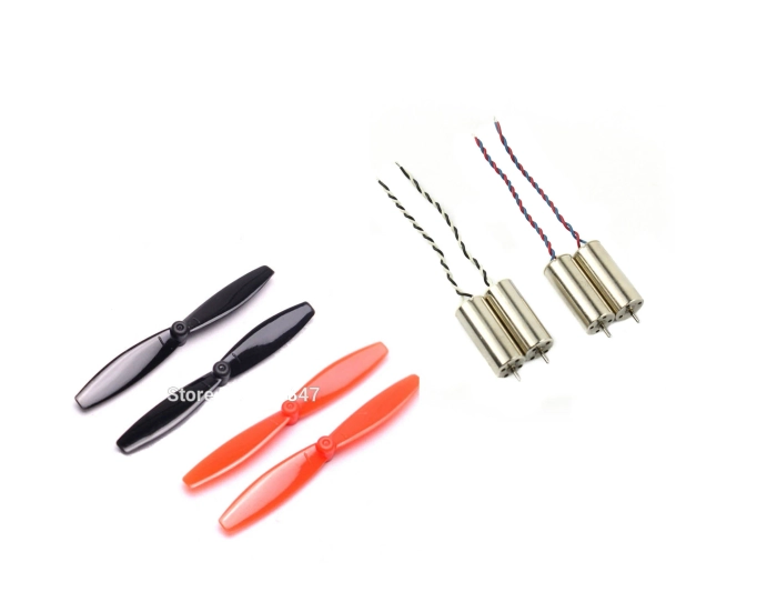 65mm Blade Propeller Prop with 8520 CW & Coreless Brushed Motor