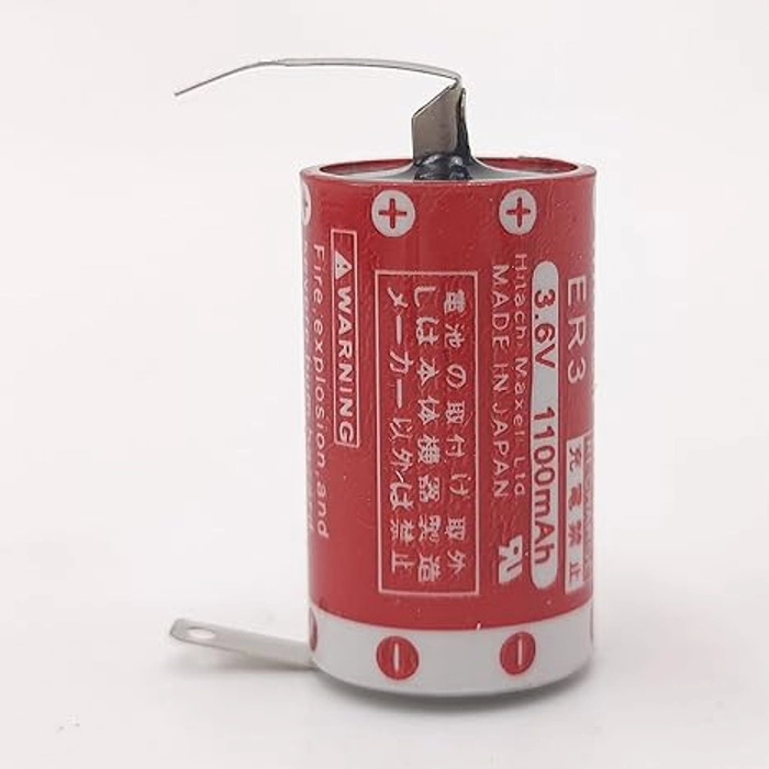 ER3 3.6V 1100MAH Li-ion PLC Battery with Solder feet