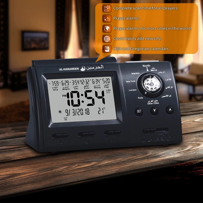 Table Azan Clock