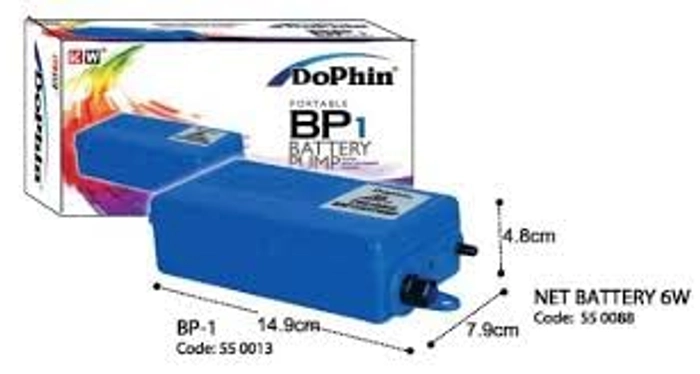 Dophin BP1 Aquarium Portable Battery Air Pump