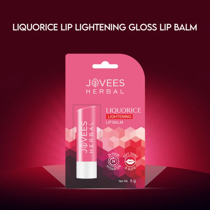 Jovees Liquorice Lip Lightening Gloss Lip Balm