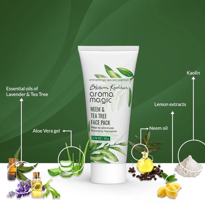 Neem & Tea Tree Face Pack - Niacinamide