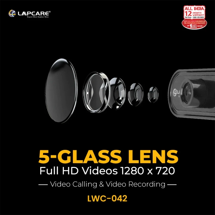 Lapcare Lapcam web camera HD 720P LWC-042