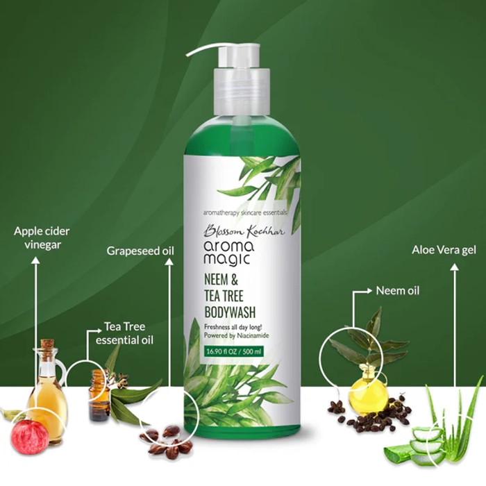 Neem & Tea Tree Body Wash For Skin