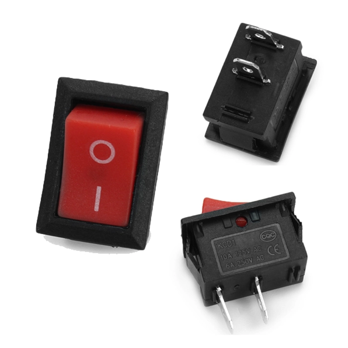 SPST Rocker Switch (Pack of 3)