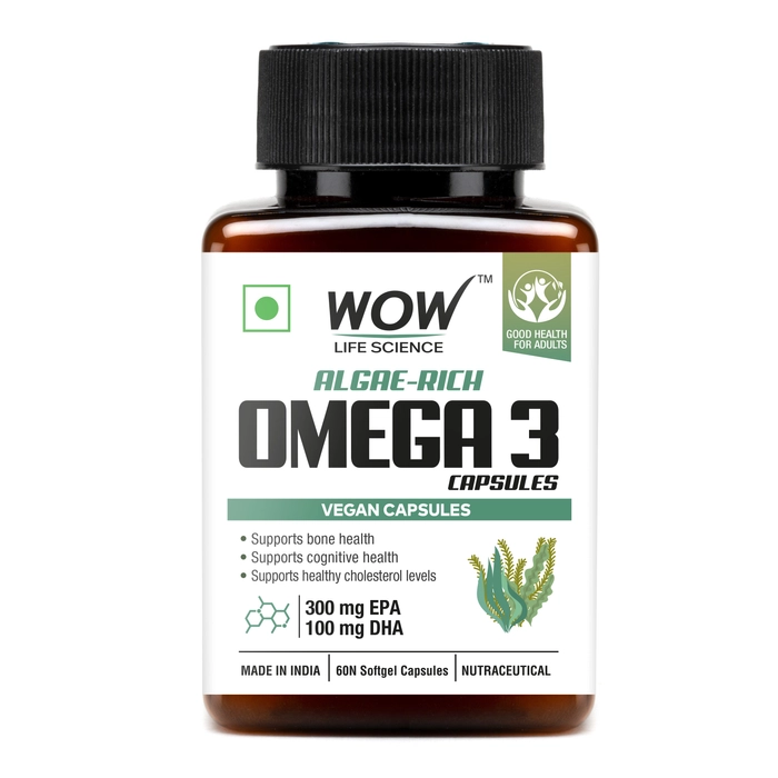 Buy Algae Rich Omega 3 Capsules Online At Best Price