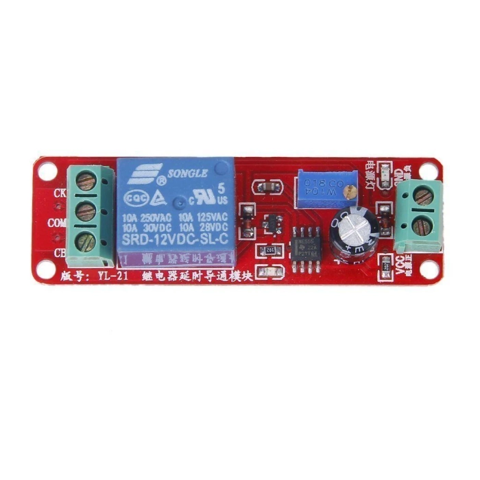 NE555 Delay Monostable Switch Module Time Delay Switch Delay On Vehicle Electrical Delay 12V