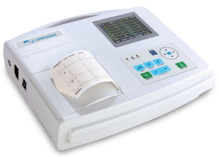 BPL 6208 view 3 channel ECG Machine