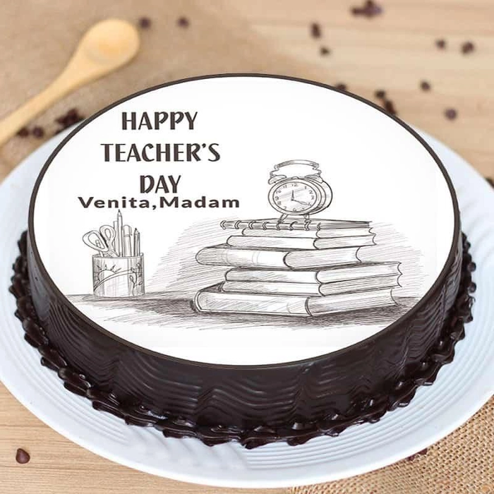Happy Teachers Day Cake, Chocolates
