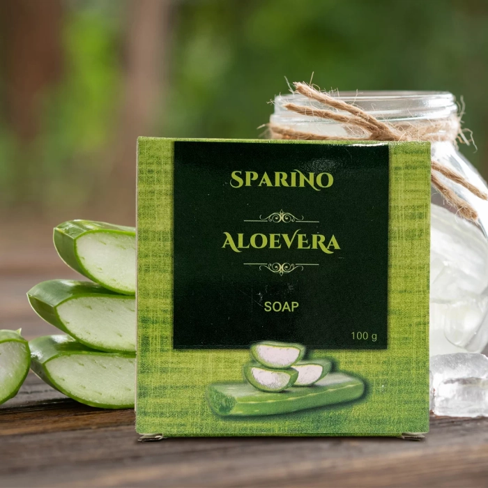 Sparino Aloevera Moisturizing Soap 100gm