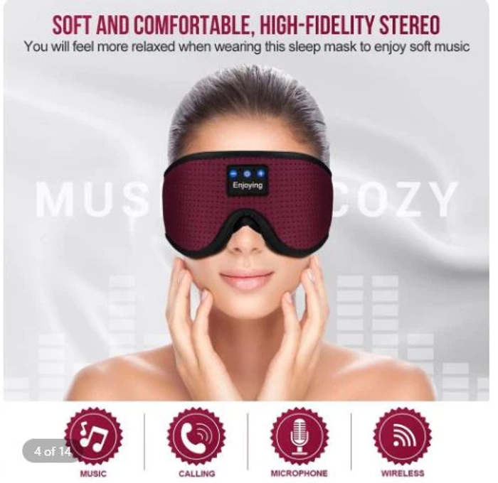 SLEEP HEADPHONES BLUETOOTH HEADBAND