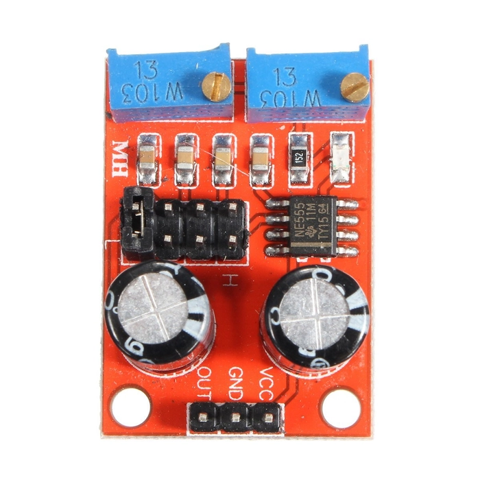 NE555 Frequency Adjustable Square/Pulse Generator Module