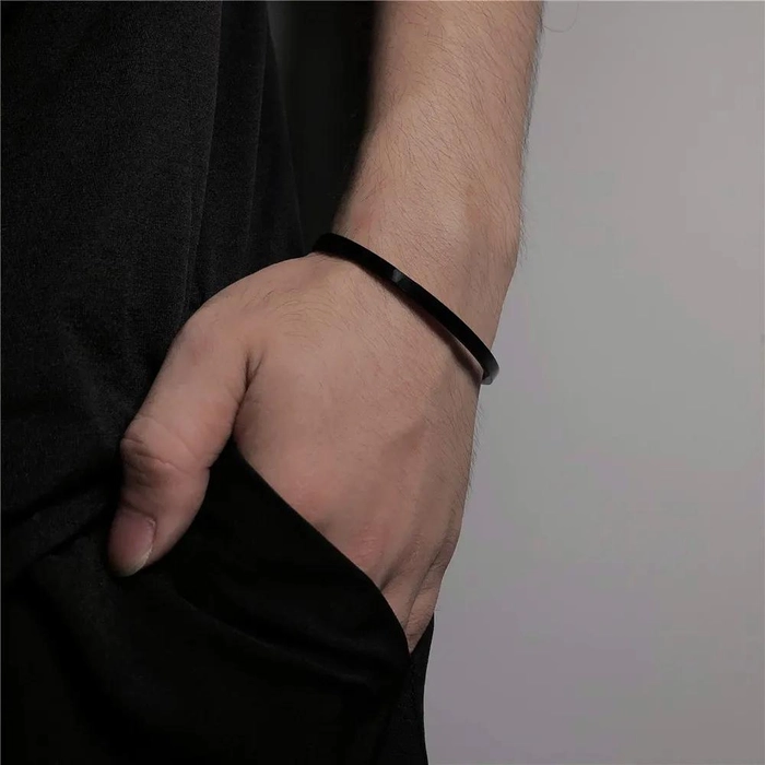 1 Pc Modern Design Kara Bracelet – Stainless Steel