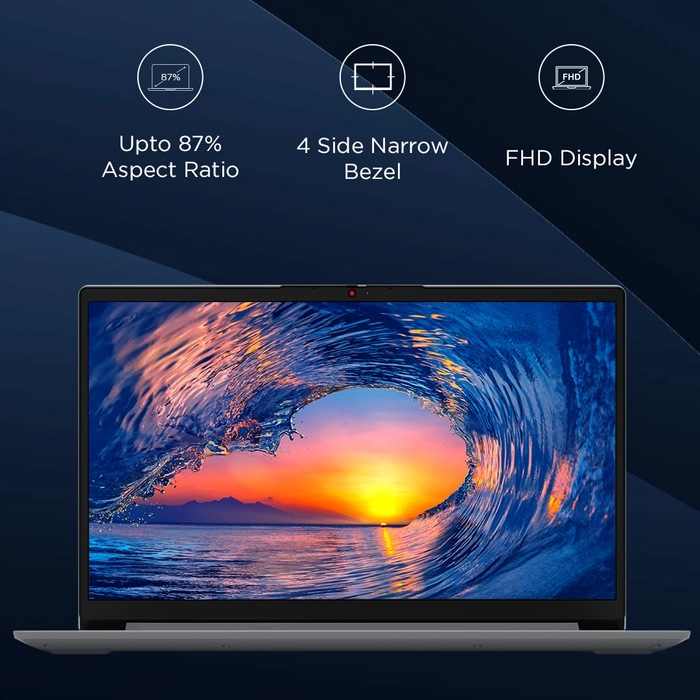 Lenovo IdeaPad 1 15IGL7 – Intel Celeron N4020 | 8GB RAM | 512GB SSD | 15.6" HD Display | Cloud Grey | Windows 11 Home | 82V700L4N
