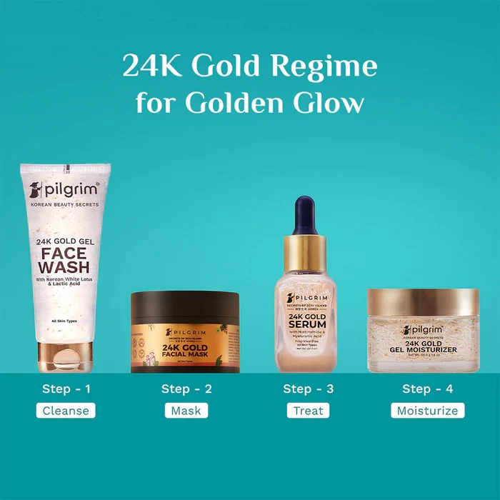 24K Gold Facial Mask - 50gm