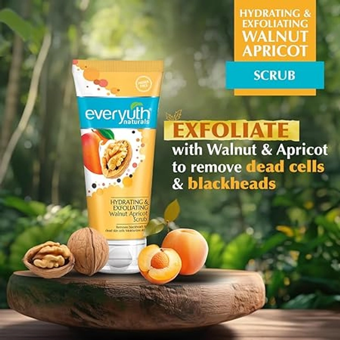 Everyuth Gentle Apricot Scrub (50gm)