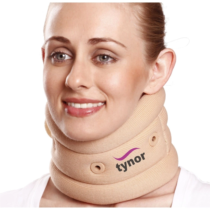 TYNOR Cervical Collar Soft with Support, Beige