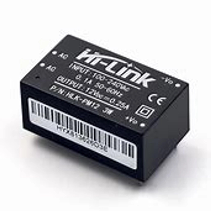 HLK AC DC Switch Power Supply Module( 3.3V 2W, 5V 2W/3W/20W, 9V 2W/20W, 12V 3W, 15V 20W, 24V 3W )