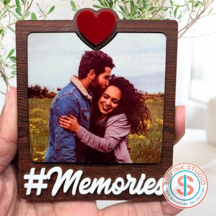 Fridge Magnet MDF (Best Trip/Memories/Yaara/Love)