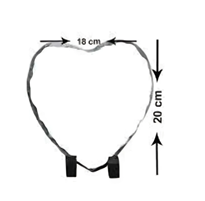Stone Heart Shape Photo Frame
