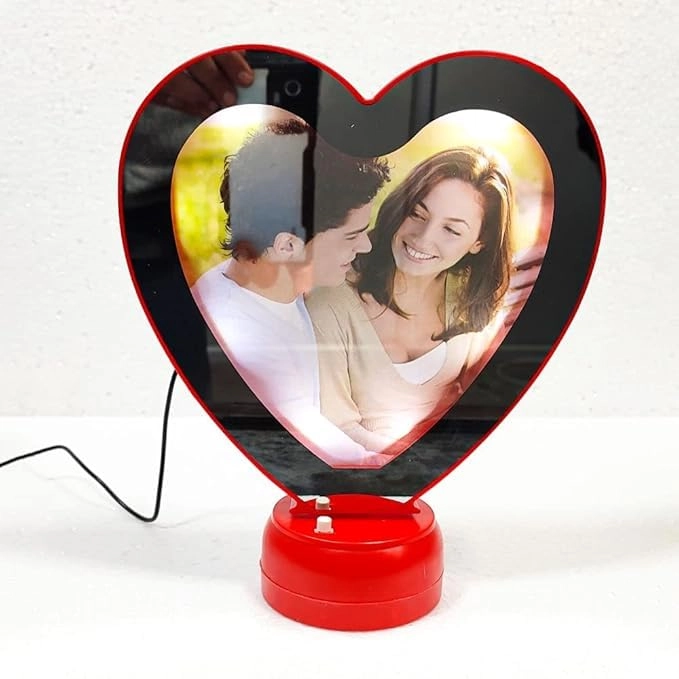 Heart Shape Magic Mirror Frame