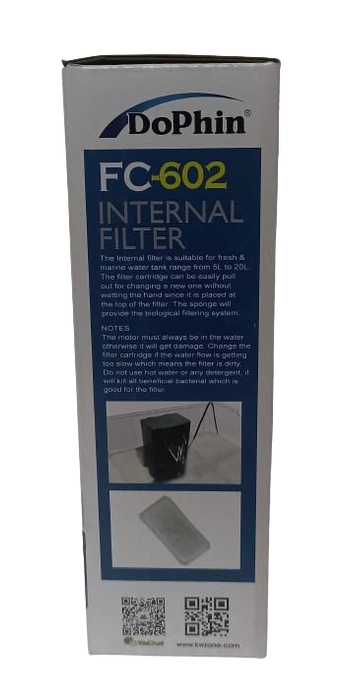 Dophin FC602 Aquarium Internal Filter