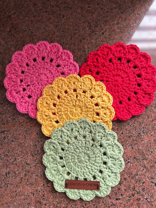 Cup Companions Crochet Coasters
