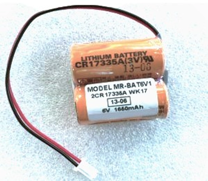 MR-BAT6V1 6V Mitsubishi M80 driver J4 servo 2CR17335A WK17 1660mAh