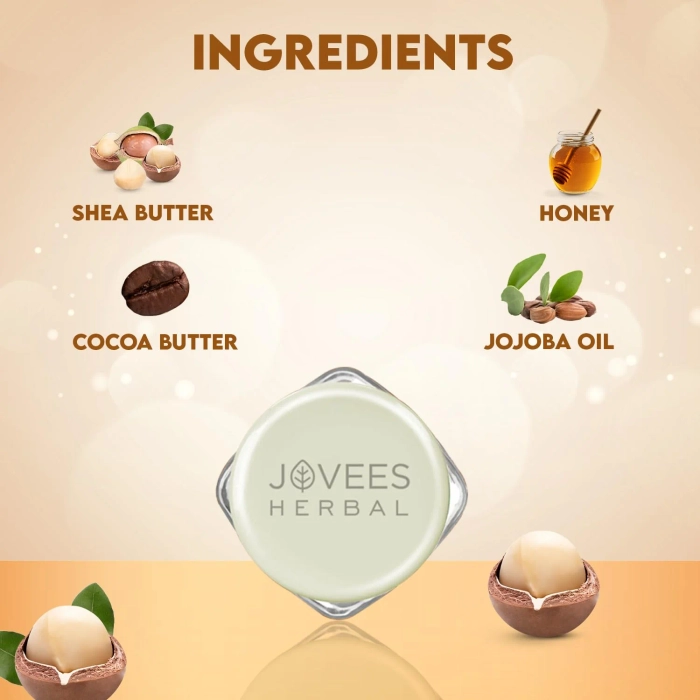 Jovees Shea Butter Healing Lip Balm | Hydrates & Heals