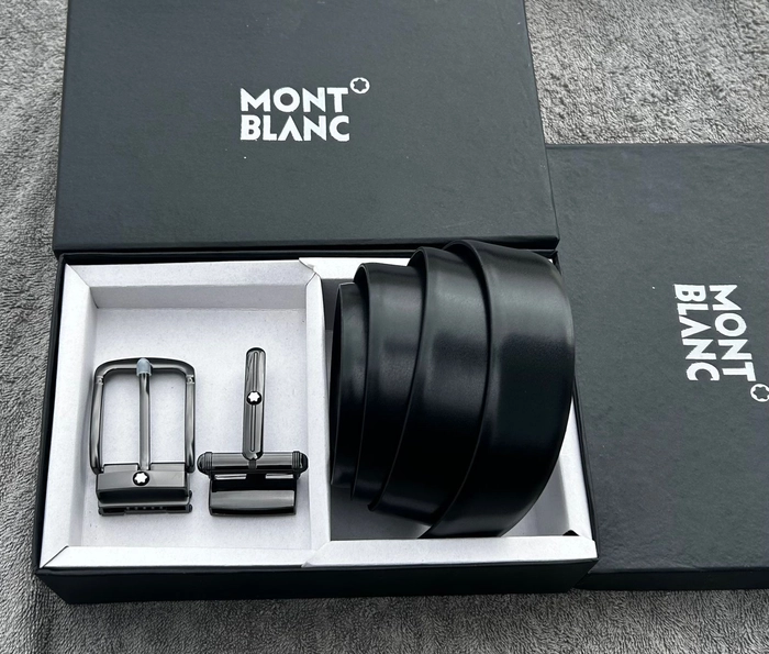 Mont Blanc Double Buckle Premium Belt