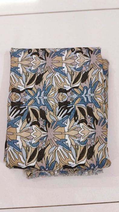 Butter crepe fabric:1 mtr