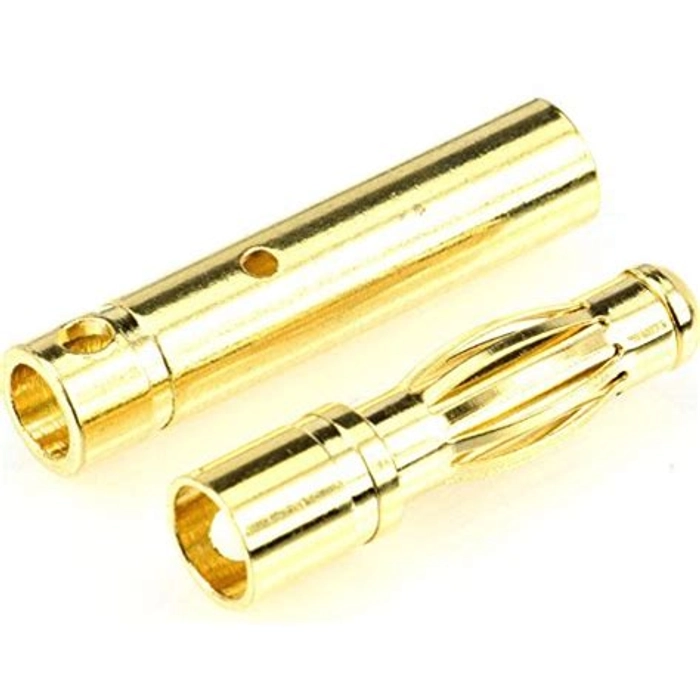 3.5mm Gold Bullet Banana Connector Plug For ESC Battery Motor