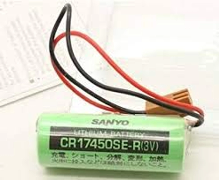 CR17450SE-R 3V SANYO Limno2 Fanuc CNC Lithium Battery 3Volt