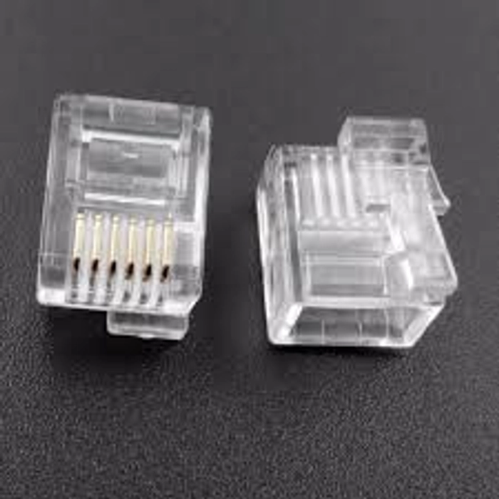 RJ11/12 (6P-6C) Male Plug ( Pack of 10)