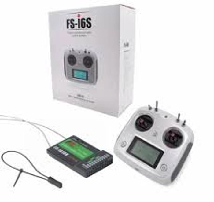 FS-i6S Remote Control 2.4G 10CH AFHDS with FS-IA10B Receiver and Mobile Holder