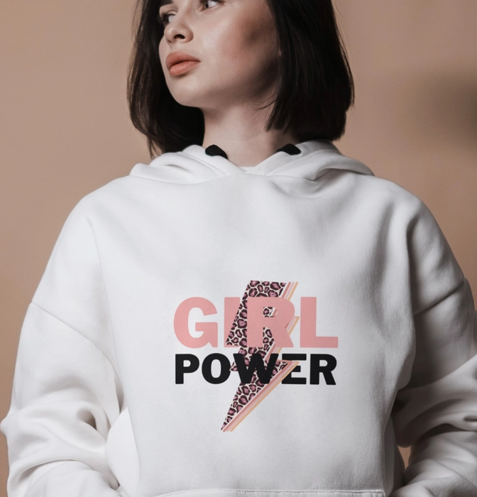 Girl 2025 power hoodie