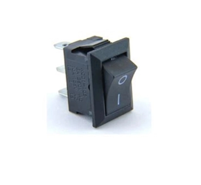 3A 250V AC SPDT ON-ON Rocker Switch - 3Pcs.