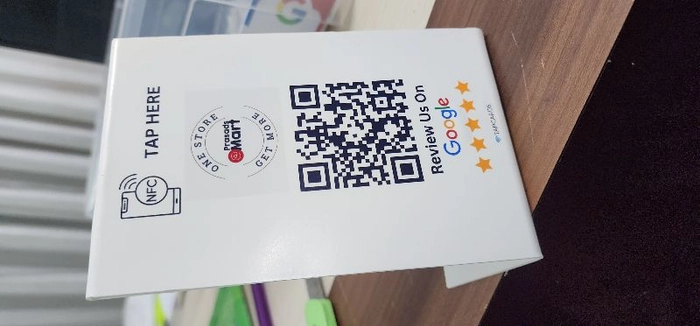 TapCards Google Review Standy