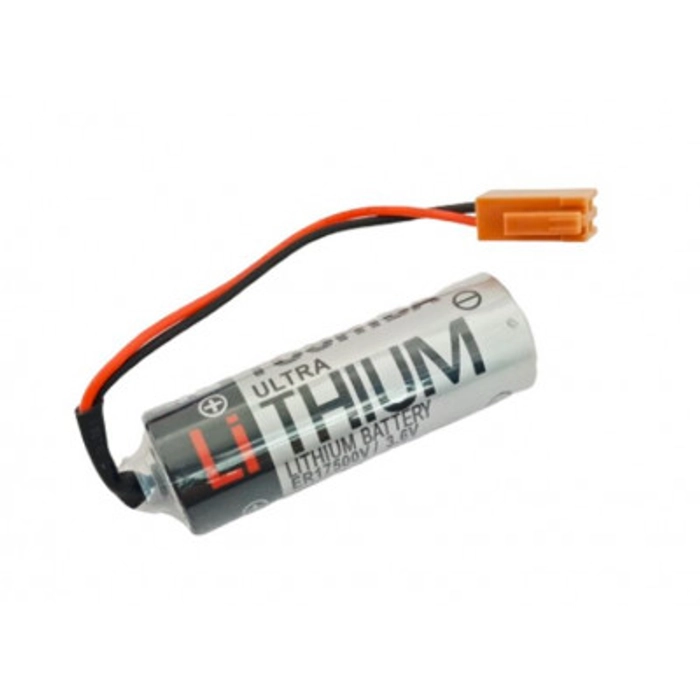 ER17500V/3.6V Non-Rechargeable PLC/CNC Ultra Lithium Battery with Plug