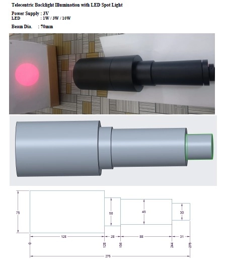 COLLIMITED LIGHT - 70MM