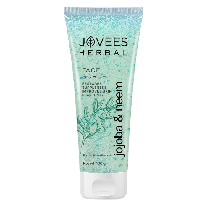 Jovees Jojoba & Neem Face Scrub With Wheatgerm Extract