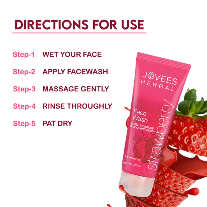 Jovees Strawberry Face Wash