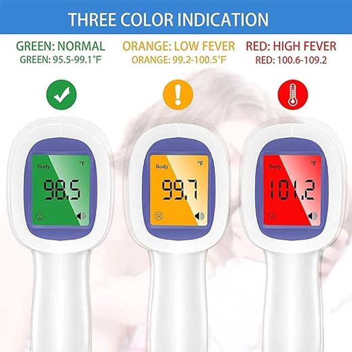 Digital Thermometer For Fever, Non-Contact Laser Infrared Thermometer Temperature Gun