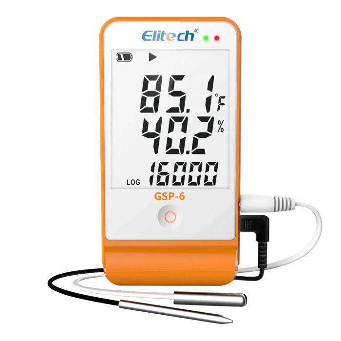 Elitech GSP6 Temperature and Humidity Data Logger